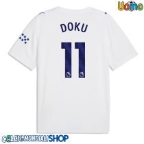 Maglie da calcio Manchester City Jeremy Doku #11 Terza Maglia 2026-27 Manica Corta